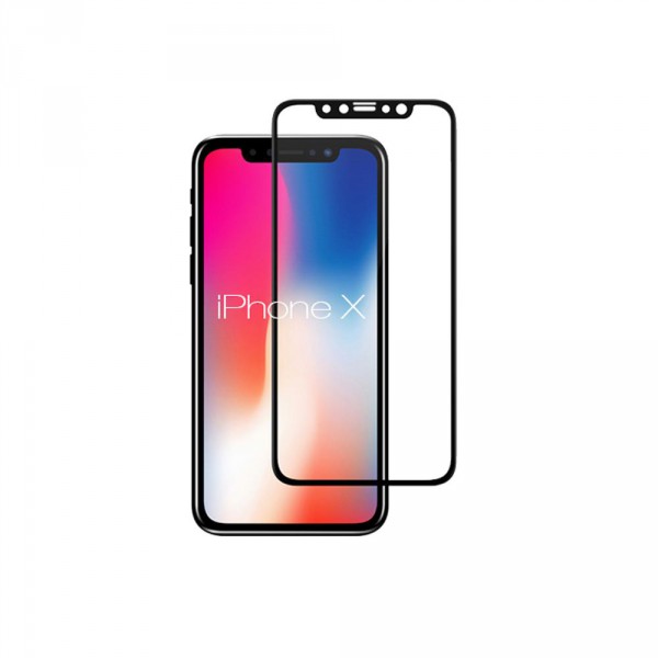 iPhone X aizsargstikls 4D