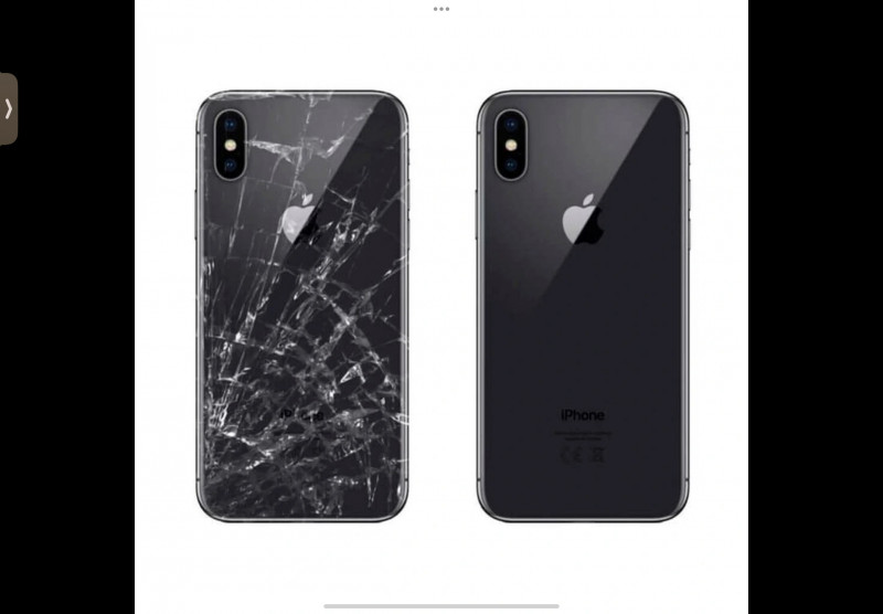iPhone XSMAX aizmugurējā stikla maiņa